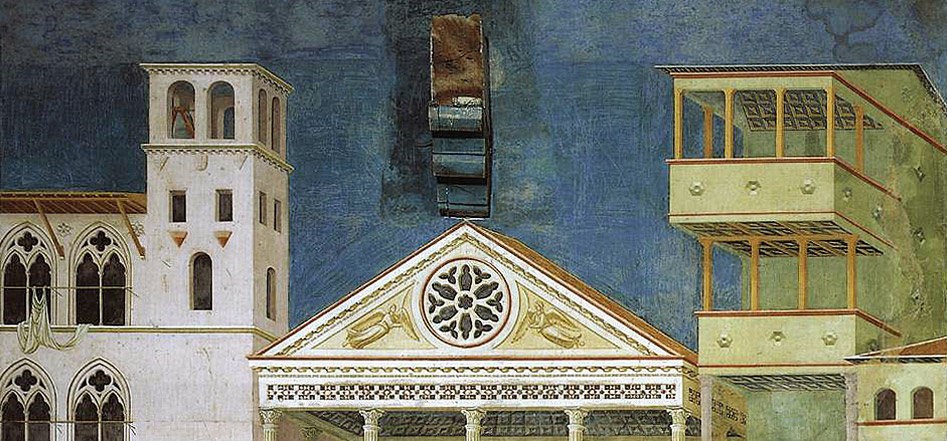 Giotto di Bondone, Basilique Assise, Homage of a Simple Man