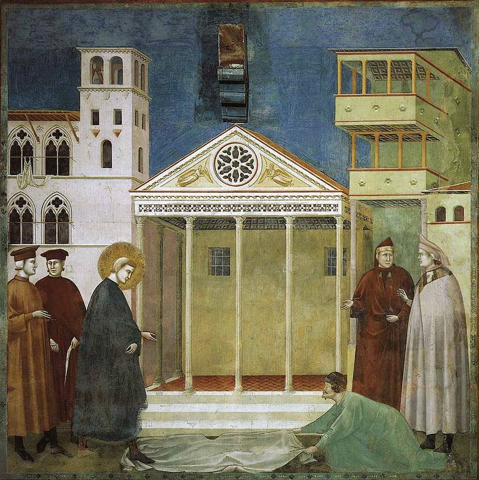 Giotto-Legend-of-St-Francis-Homage-of-a-Simple-Man