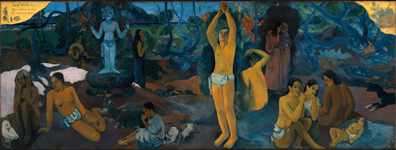 Paul Gauguin, D’ou venons-nous, 1897-98