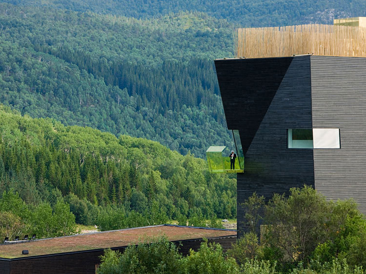 Knut Hamsun Center, Hamarøy, Norway, 2009. © Steven Holl. Courtesy Steven Holl Architects. Photograph: © Iwan Baan