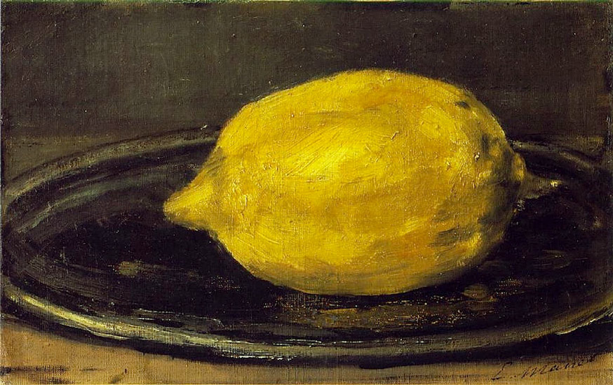 Edouard Manet, The Lemon, 1880,