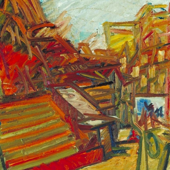 All the paintings are a result of crisis…<br />Frank Auerbach: A Compendium